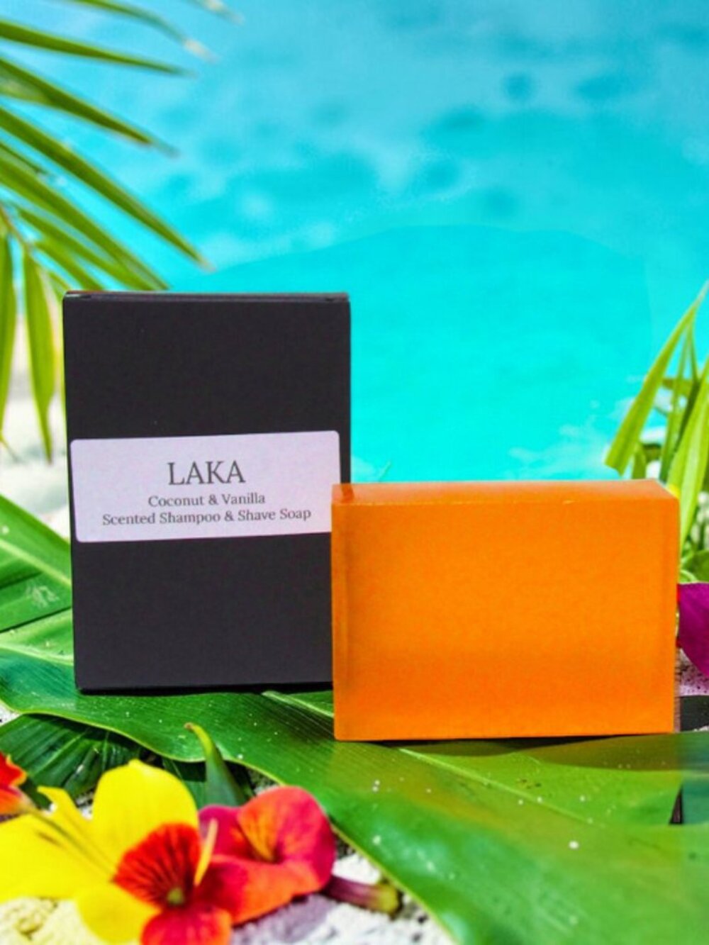 NEW Shampoo Bar. Coconut, Vanilla, & Tropical Flowers scent.